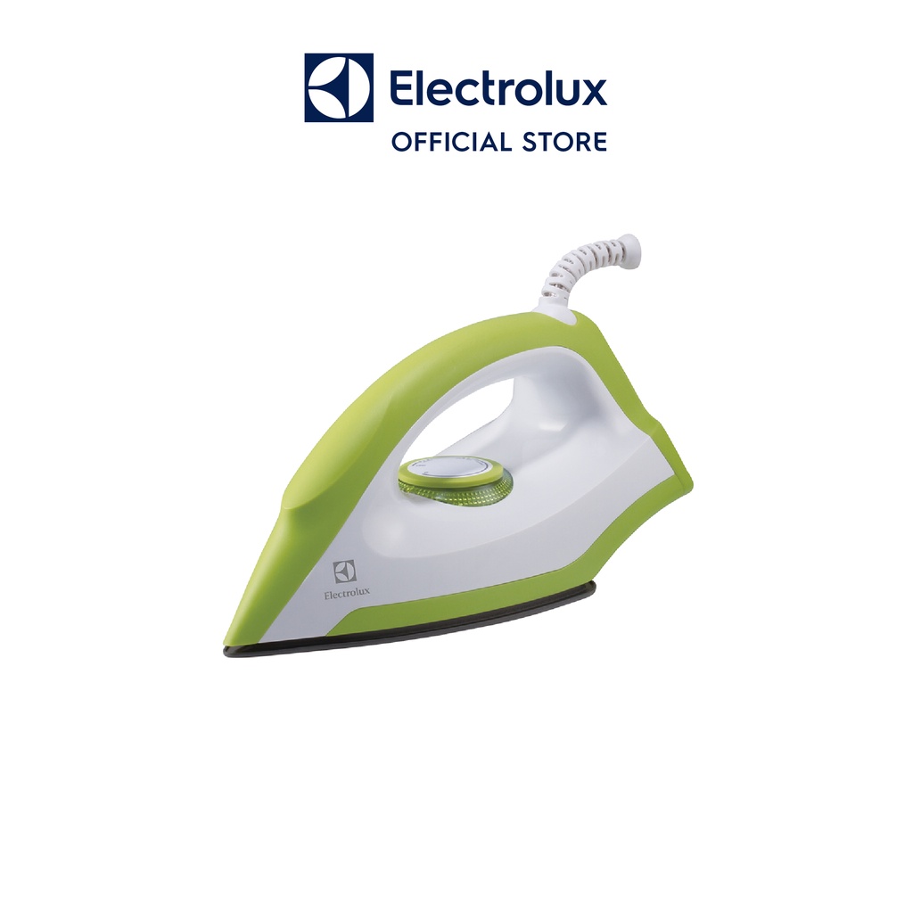 ภาพหน้าปกสินค้าElectrolux EDI1014 เตารีดแห้ง (สีขาว-เขียว) กำลังไฟ 1,300 วัตต์ จากร้าน electrolux_officialshop บน Shopee