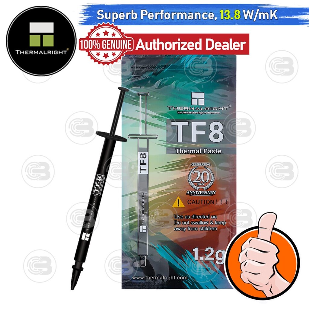 ภาพหน้าปกสินค้าThermalright TF8 Thermal Compound 1.2g./13.8 W/m.k จากร้าน coolblasterthai บน Shopee