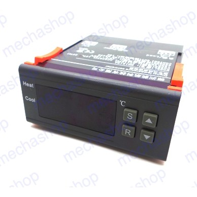 เครื่องควบคุมอุณหภูมิ-10a-12v-ควบคุมอุณหภูมิแบบดิจิตอลพร้อมเซนเซอร์-digital-temperature-controller