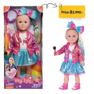 JoJo SIWA 18" Doll My Life Microphone Headphones Jacket Shirt 2019