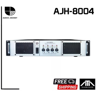 Audio Jockey AJH-8004 Class-H Amplifier 800W 4-Channels มีครอสโอเวอร์ในตัว เพาเวอร์แอมป์ 4 แชลแนล คลาส H A&J AJH8004