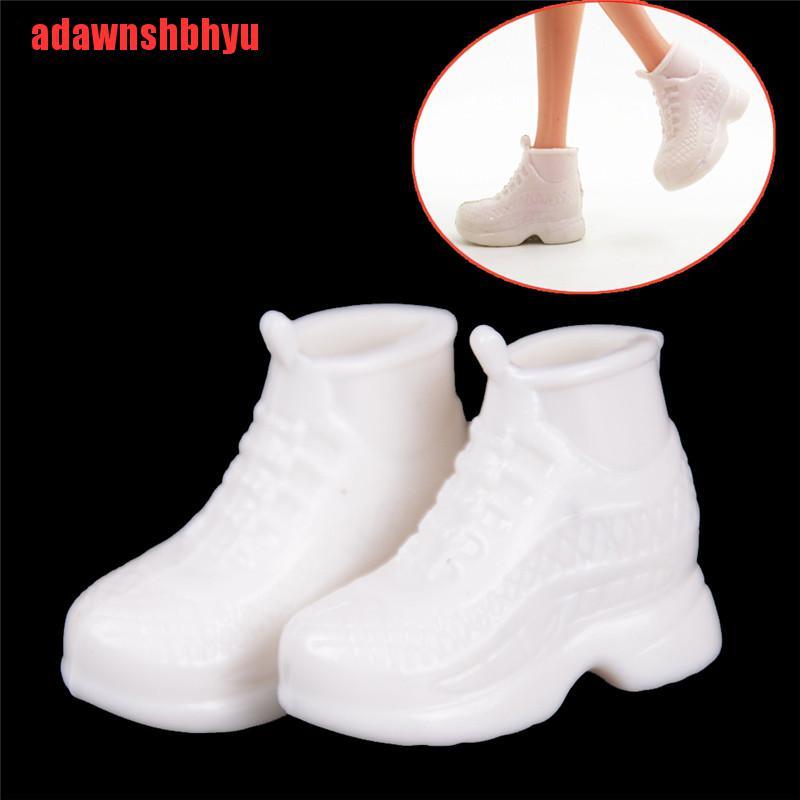 adawnshbhyu-รองเท้าผ้าใบ-สีขาว-สําหรับตุ๊กตา-10-คู่