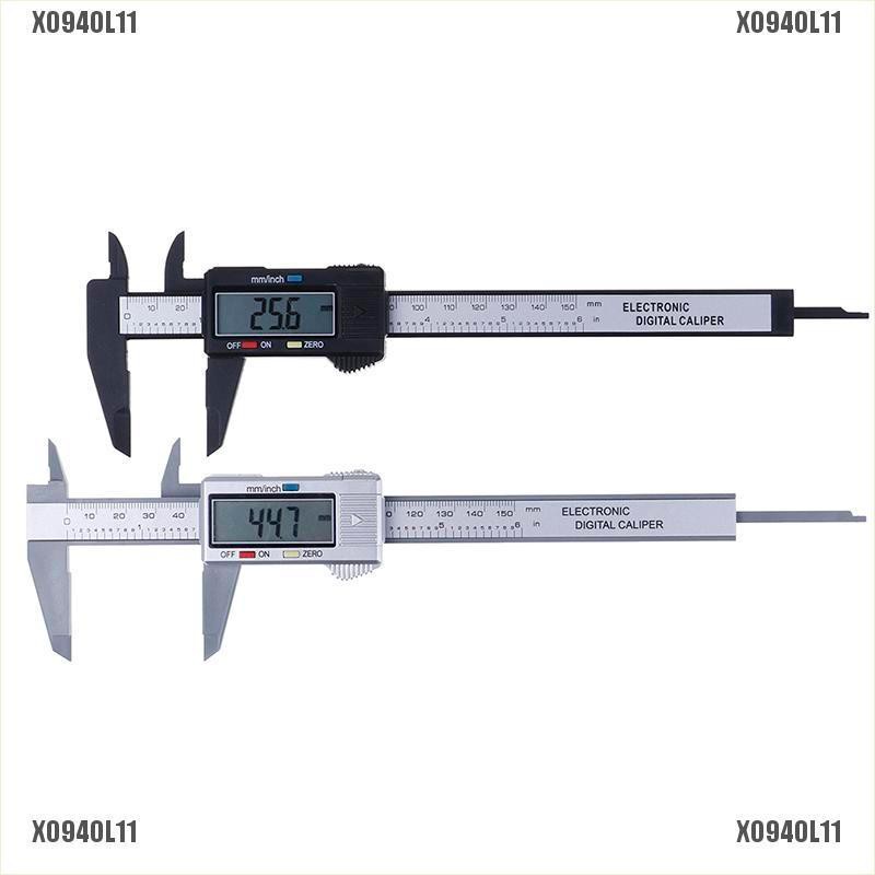 ราคาและรีวิวXo94ol เวอร์เนียคาลิปเปอร์ คาร์บอนไฟเบอร์ อิเล็กทรอนิก LCD