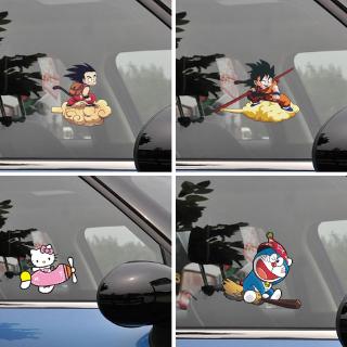 ภาพหน้าปกสินค้าFunny Car Sticker Decals Hello Kitty Hit on Glass Cute Styling Car Accessories ซึ่งคุณอาจชอบราคาและรีวิวของสินค้านี้