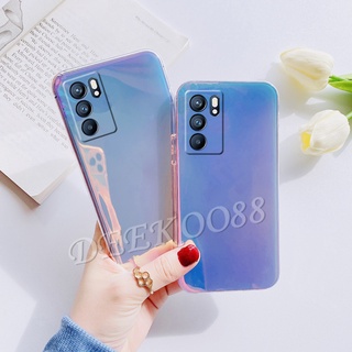 เคสโทรศัพท์ OPPO Reno 6Pro / 6Z / 6 / 5 / 5Pro / 5 Marvel Edition / 4Z / 4Pro 5G 4G Caisng Purple Colorful Silicone Softcase Back Cover เคส Reno6 Z Reno5 ME Reno4 Z Pro Phone Case