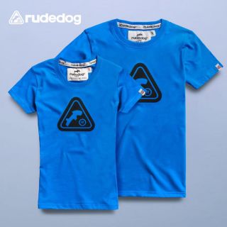 Rudedog เสื้อยืด รุ่น Captain สีฟ้า