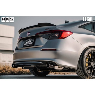 ท่อ HKS Honda Civic FE 1.5 Turbo พักกลาง+พักปลายคาร์บอนแท้ ตรงรุ่น