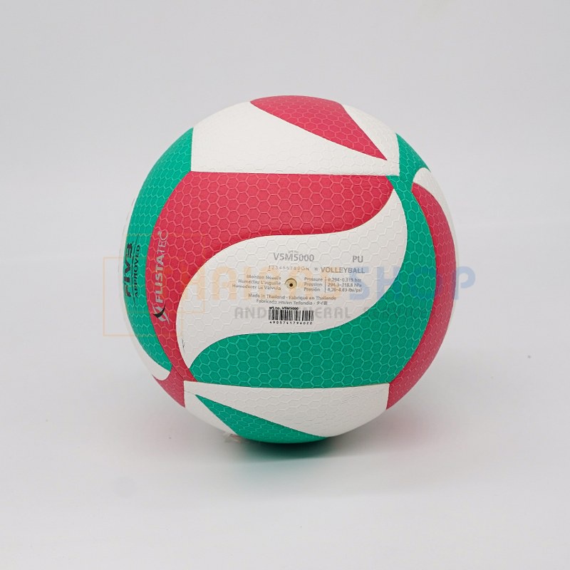 ภาพสินค้าลูกวอลเล่ย์ Molten V5M5000 100% ลูกวอลเลย์บอล size 5 หนัง PU ที่ใช้แข่งขันเกมส์นานาชาติ จากร้าน thaibasshop บน Shopee ภาพที่ 4