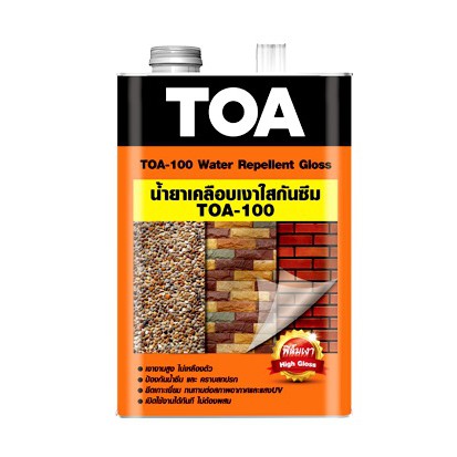 toa-100-น้ำยาเคลือบเงาใสกันซึม-ขนาด-1-4-แกลลอน