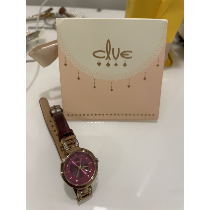 clue burgandy korea watch Shopee Thailand
