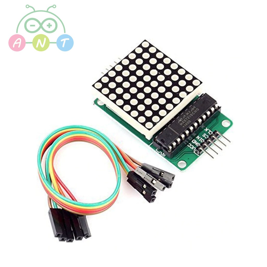 พร้อมส่ง-Color Red Display module MAX7219 dot matrix module control ...