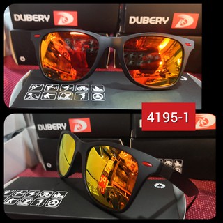 [ส่งจากไทย+ของแถม]แว่นกันแดด รุ่น1495-1 เลนส์ polarized ของแท้100% ตัดแสง สบายตา ยี่ห้อ DUBERY