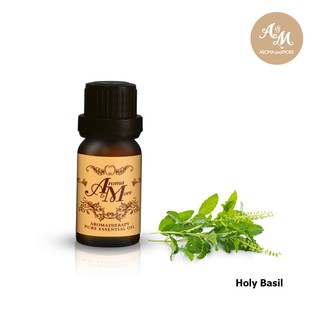 Aroma&amp;More Holy Basil (Tulsi) Essential Oil 100% น้ำมันหอมระเหยกะเพรา 100% Thai 5/10/30ML