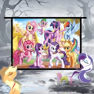 ของเล่นเพื่อการศึกษา สำหรับเด็กชายและหญิง My Little Pony 126 ปริศนา ประถม