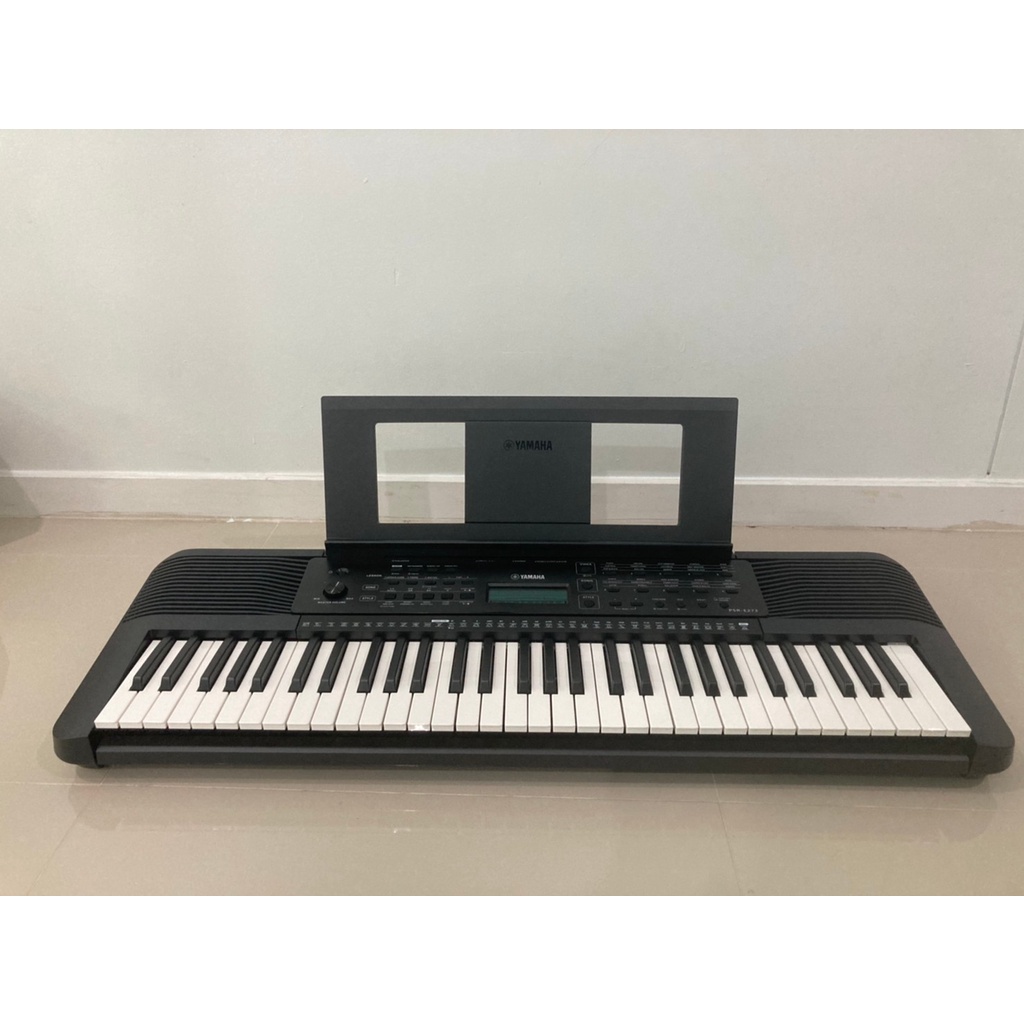 คีย์บอร์ดไฟฟ้ายามาฮ่า-รุ่น-psr-e373-yamaha-psr-e373-portable-keyboard-แถมขาตั้ง