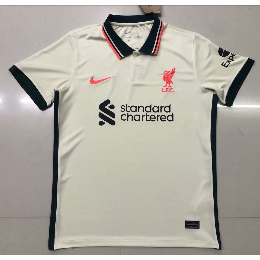 เสื้อกีฬาแขนสั้น ลายทีมชาติฟุตบอล Liverpool 21 22 ชุดเหย้า สําหรับ ...