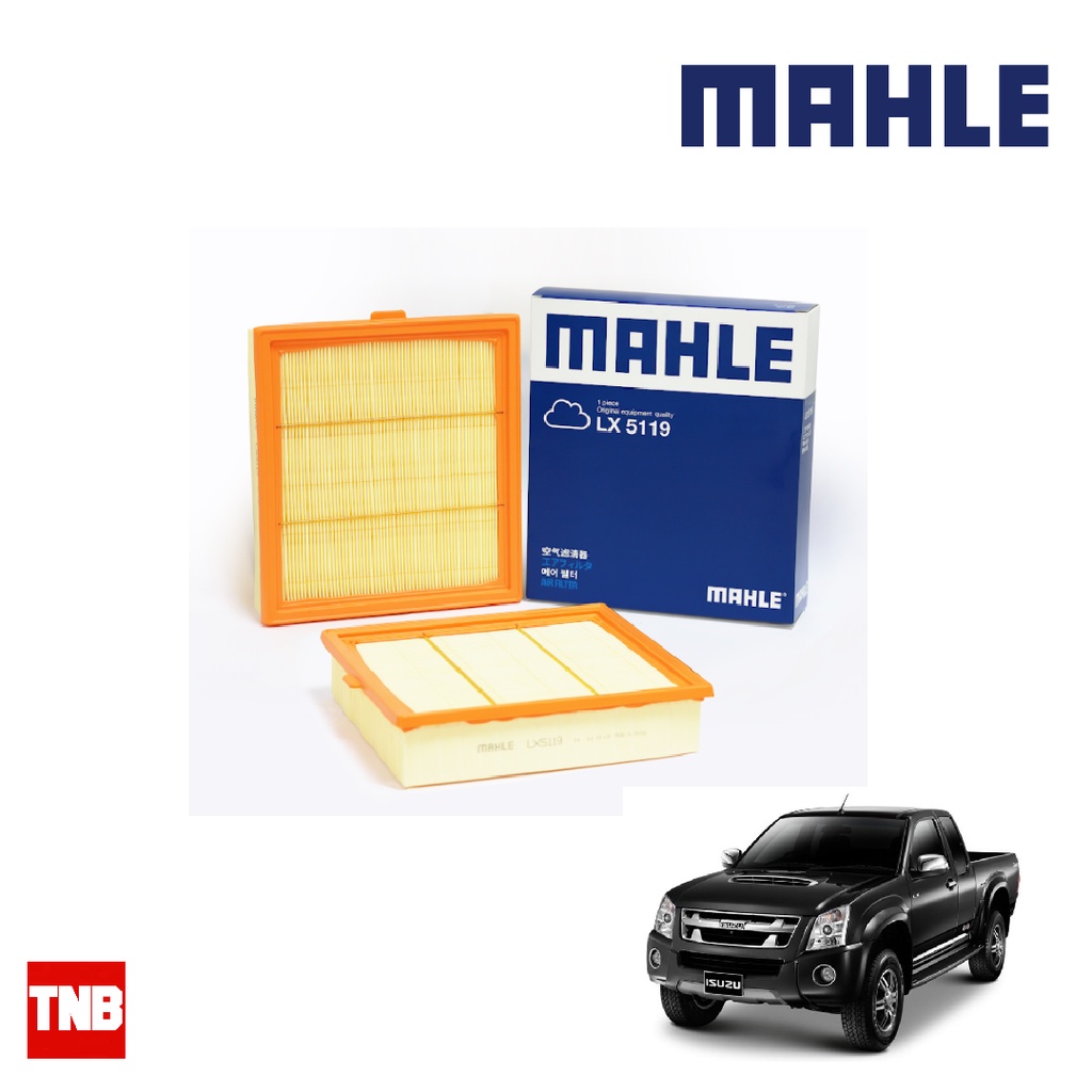 MAHLE กรองอากาศ ISUZU อีซูซุ All New D-max 2.5, MU-X 2.5 ปี 12' ขึ้นไป ...