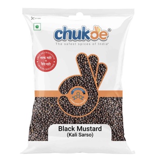 Chukde Black Mustard Seeds (Kali Sarso) 500 GMS