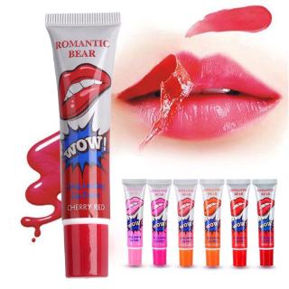 Magic Peel Liquid Long Lasting Lipstick ลิปสติก / 6 สี Tear-Off Waterproof Moisturizing Lip Gloss / เครื่องสำอางสำหรับผู้หญิง