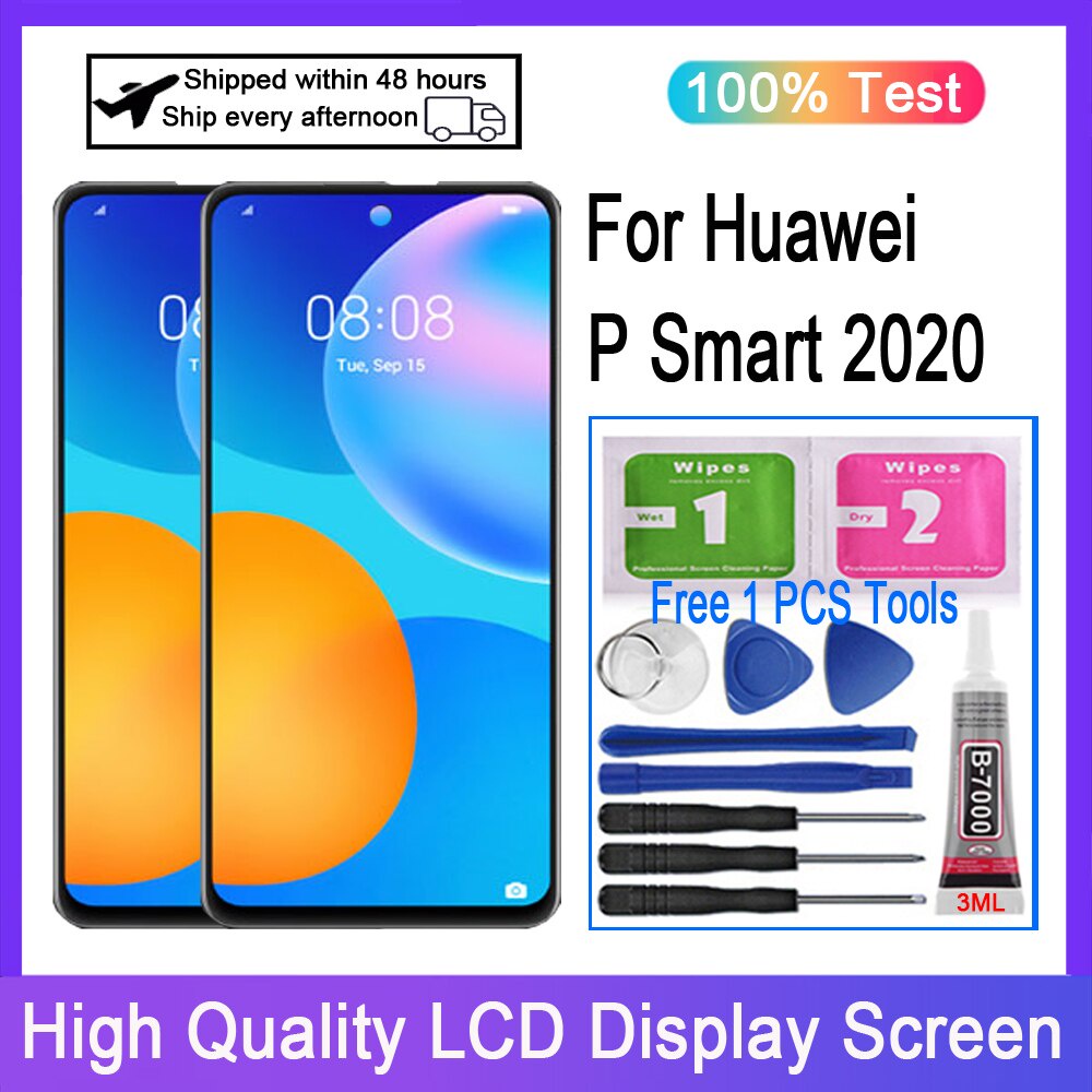 อะไหล่หน้าจอสัมผัส LCD แบบเปลี่ยน สําหรับ Huawei P Smart 2021 PPA-LX1 ...