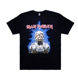 เสื้อยืดโอเวอร์ไซส์เสื้อยืด พิมพ์ลายวง Iron Maiden World Slavery Tour 84-85 - MS-4XL