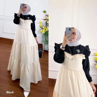 Kenza Dress MC CRINKLE Material Get Gamis (ไม่รวม HIJAB) ชุดเดรส สไตล์โมเดิร์น สําหรับผู้หญิงมุสลิม 2022