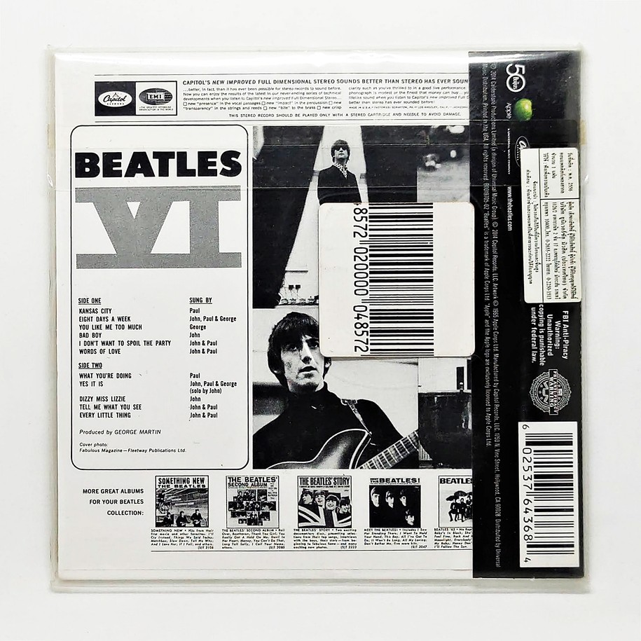 cd-เพลง-the-beatles-beatles-vi-series-the-u-s-albums-แผ่นใหม่