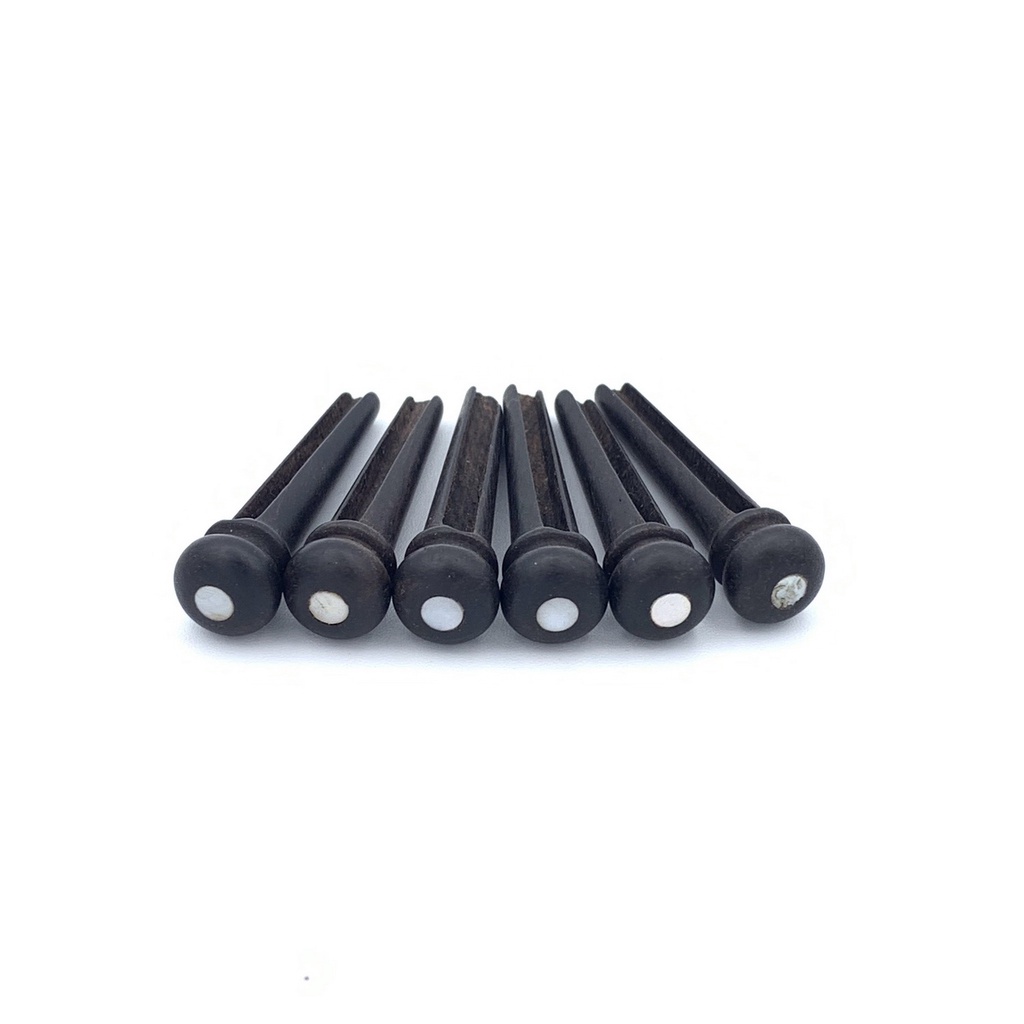 หมุดพิน-ไม้อีโบนี่เคลือบด้าน-ebony-bridge-pins
