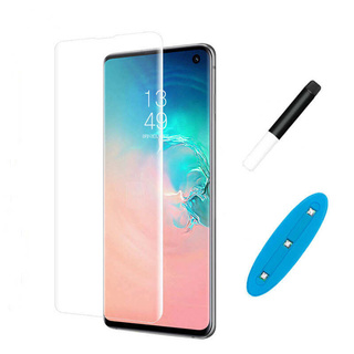 ฟิล์มกระจกเต็มจอ กาวยูวี ซัมซุง เอส10อี UV Glue Set Glass Full Cover Premium Tempered for Samsung Galaxy S10e