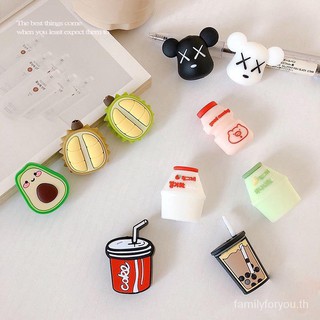 เคสป้องกันสายชาร์จ Usb ลายการ์ตูนน่ารัก