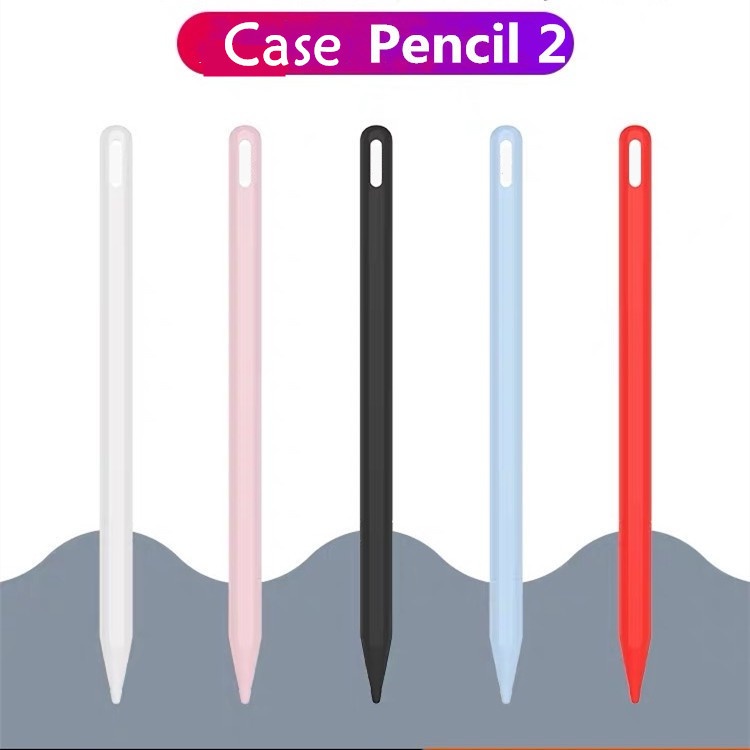 รูปภาพของพร้อมส่งจากไทย เคส สำหรับ Pencil 2 Case เคสปากกาซิลิโคน ดินสอ ปลอกปากกาซิลิโคน เคสปากกาลองเช็คราคา