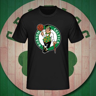 เสื้อยืดผ้าฝ้ายNBA Boston Celtics Basketball Team T-Shirt CS-521L XL  XXL 3XL