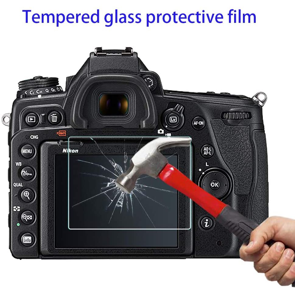 กระจก-nikon-รุ่น-d3100-d3200-d3300-d3400-d3500-กระจกกันรอย-ฟิล์มกันรอย-กระจกนิรภัย-ฟิล์มกระจก-กล้อง-เคส-tempered-glass