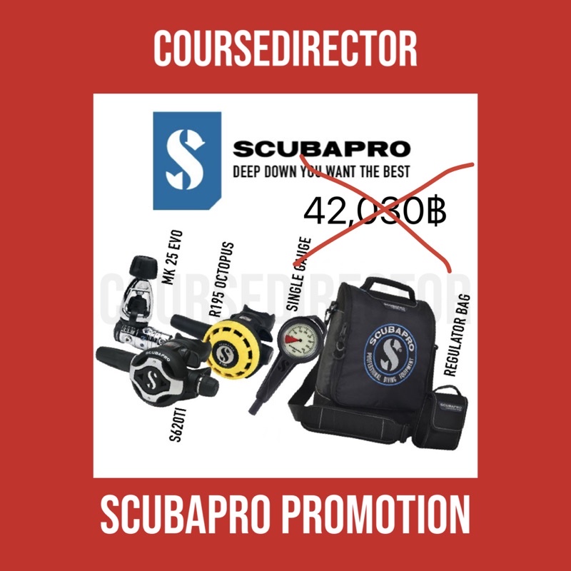 scubapro-mk25-evo-s620-ti-r195-pro-set-สุดคุ้ม-อุปกรณ์หายใจดำน้ำscuba