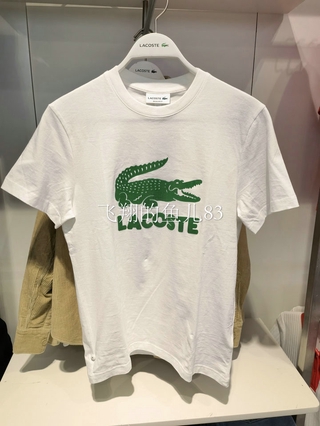 Th2166-98 French crocodile lacoste fall / winter 2020 mens Casual Short Sleeve T-Shirtเสื้อยืด