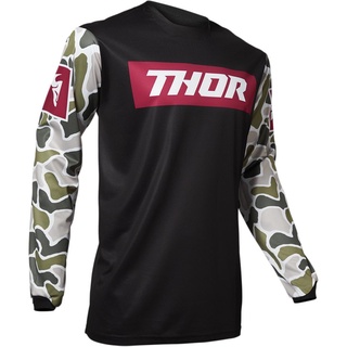 【COD】 พร้อมส่ง 2022 THOR เสื้อกีฬาแขนยาว แบบแห้งเร็ว สําหรับขี่จักรยาน และรถจักรยานยนต์