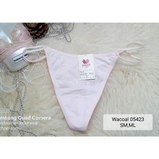 Wacoal (วาโก้) Size Xs-Lต้นๆ ชุดชั้นใน/กางเกงชั้นในทรงจีสตริง(G-string) 05423