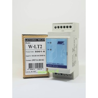 WIP W-LT2 Latching Relay อุปกรณ์สลับ ปรับเปลี่ยนตำแหน่งการทำงาน