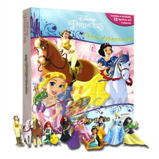 หนังสือปกแข็งพร้อมโพสเตอร์และโมเดล จาก USA ลาย Princess