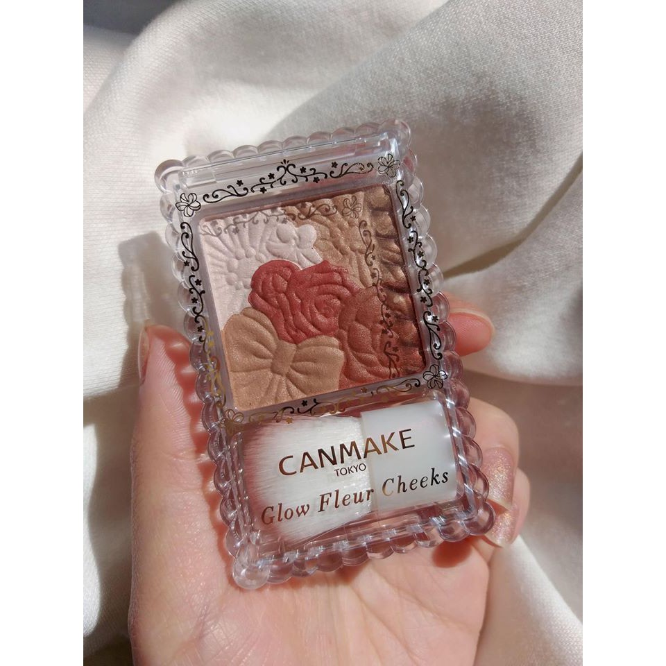 ภาพหน้าปกสินค้าสีใหม่ CANMAKE glow fleur cheeks  สินค้าเคาน์เตอร์  ของใหม่ผลิตสดๆน่าซื้อไปหมด พิ้งกี้โพนี่ จากร้าน pinkypony_official บน Shopee