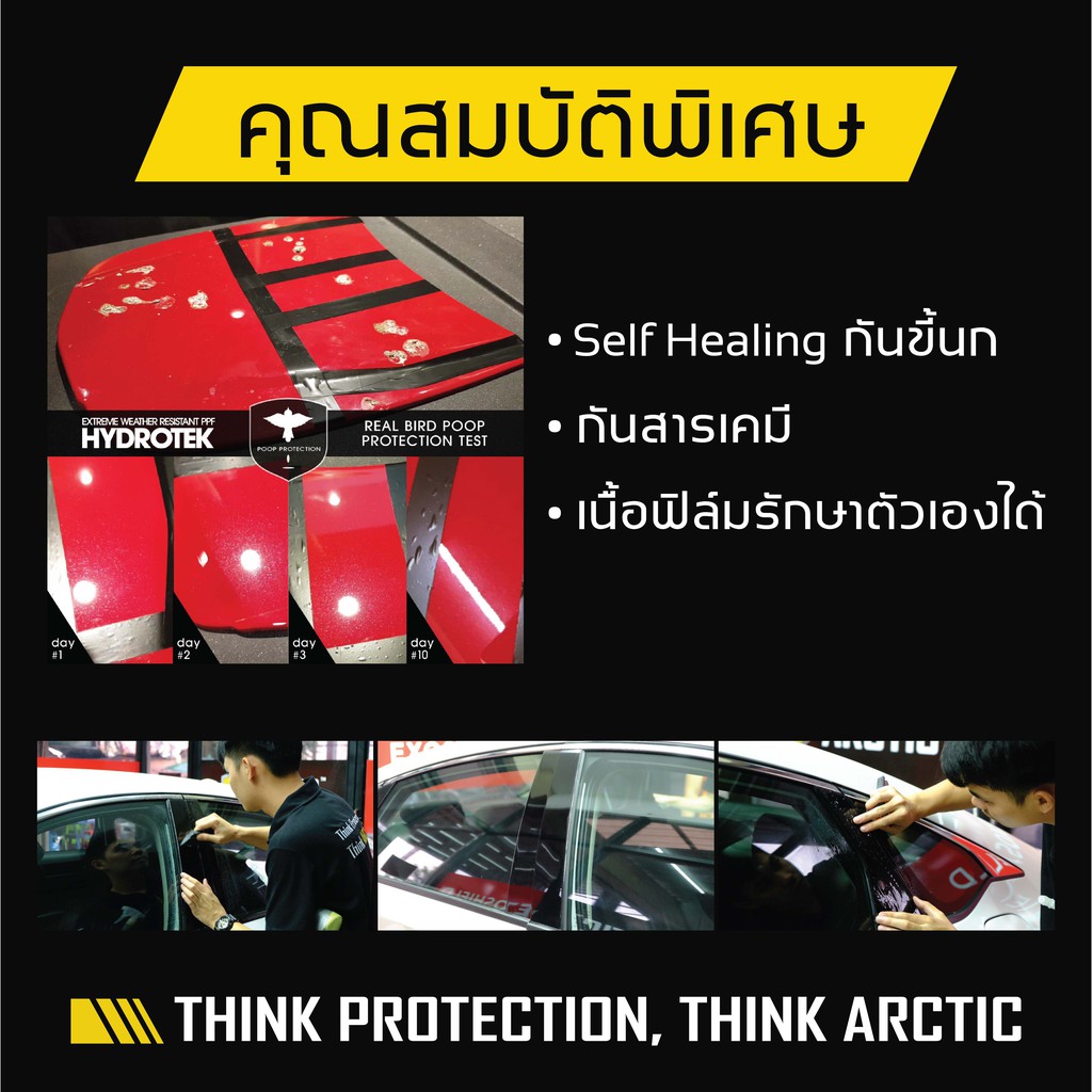 arctic-ฟิล์มกันรอยรถยนต์-ภายนอกรถ-pianoblack-mercedes-benz-c-class-c350e-w205-บริเวณกาบเสาข้าง-6-ชิ้น