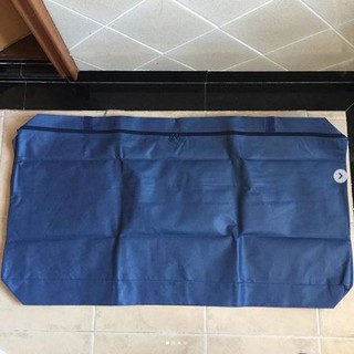 ถุงผ้า เก็บของ BEDROOM STORAGE สีน้ำเงิน เก็บผ้า ใส่เสื้อ อเนกประสงค์ พร้อมซิป ใช้งานง่าย น้ำหนักเบา ขนาดใหญ่