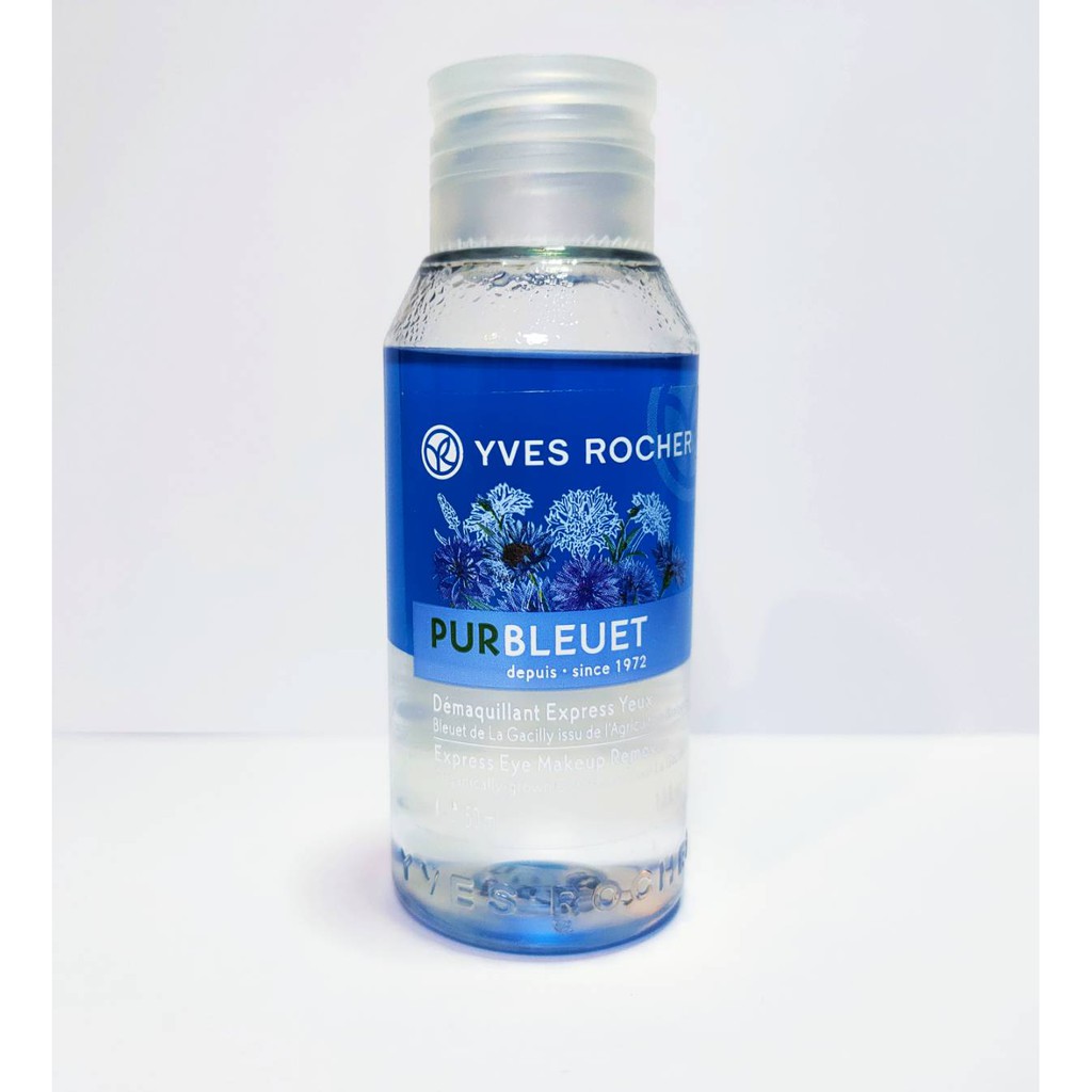 ล้างสต็อก Yves Rocher Pur Bleuet Eye Makeup Remover 50ml ออยล์ทำความ
