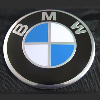 กรุณาวัดขนาดก่อนสั่งซื้อ สติกเกอร์อลูมิเนียม BMW ขนาด 56mm. 1 ชุดมี 4 ชิ้น สติกเกอร์ บีเอ็มดับเบิ้ลยู Aegether