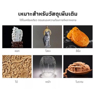 ภาพขนาดย่อของภาพหน้าปกสินค้าเครื่องเจียร์ mini สว่านจิ๋วไฟฟ้า แถมเครื่องประดับ25 เครื่องเจียร์ไฟฟ้า เครื่องเจียไฟฟ้า เครื่องเจียรเล็ก เครื่องเจีย จากร้าน deadly.a บน Shopee ภาพที่ 7