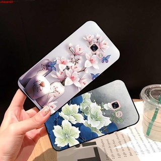 เคสมือถือซิลิโคนลายดาวสําหรับ Samsung A3 A5 A6 A7 A8 A9 A02 M02 A022F F62 M62 Pro Star Plus 2015 2016 2017 2018 Htbzx Pattern-2