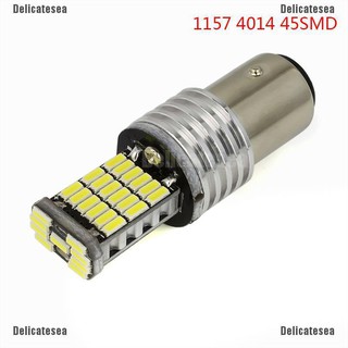 (Ds) หลอดไฟเบรกท้ายรถยนต์ Led 1157 Canbus P 21W 5W Bay 15 D 45 Smd