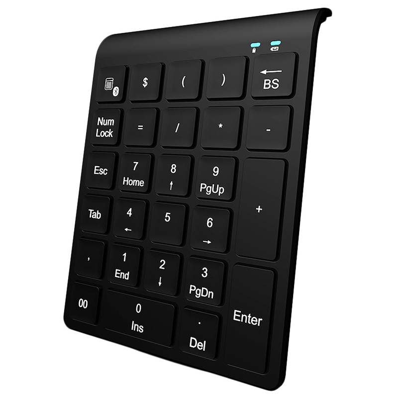 ภาพหน้าปกสินค้า27 Bluetooth Wireless Numeric Keypad Mini Numpad With More Function Keys Digital