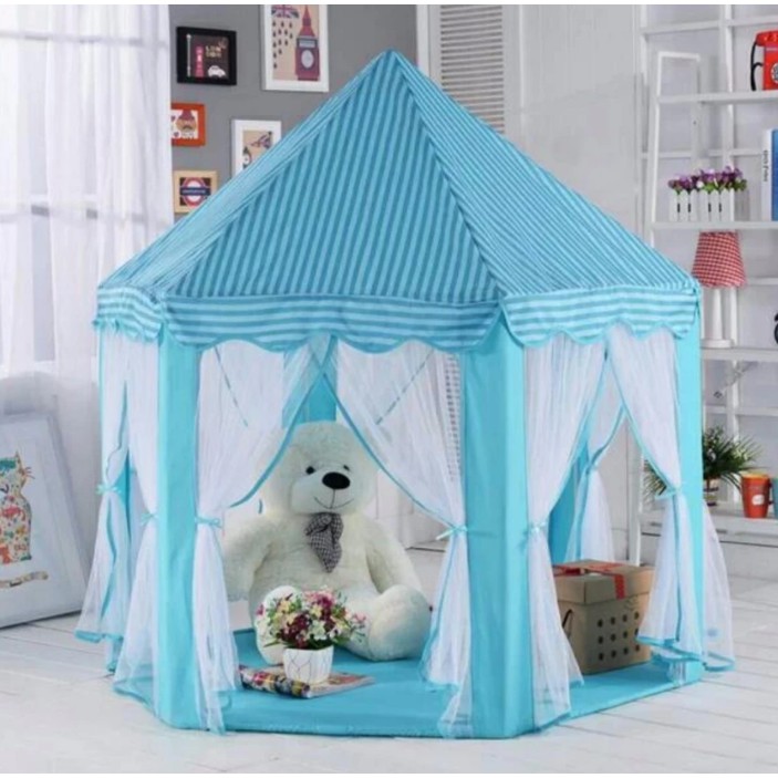 princess-castle-play-tent-เต้นท์เด็ก-กระโจม-ประสาท-จำลองน่ารัก-ใช้ได้ทั้งกลางแจ้ง-และ-ภายใน