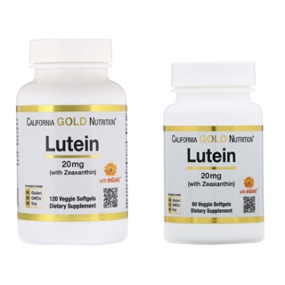 “ New “‼️(pre-order) 🇺🇸 California Gold Nutrition Lutein with Zeaxanthin, 20 mg, 60 Veggie Softgels